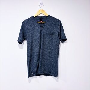 ELEMENT Grey henley t-shirt | Skate Casual | Medium